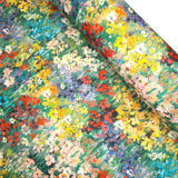 Velluto Digital H 140 cm - ACQUERELLO FONDO ROSSO