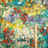 Velluto Digital H 140 cm - ACQUERELLO FONDO ROSSO