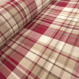 Coton brut H 280 cm - FLEURS ROSE