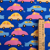 Cotone Americano H 110 cm - AUTO COLORATE/BLU