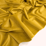 Velluto Liscio H 150 cm - MOSTARDA