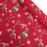 Cretonne Leggero H 160 cm - ALTA QUOTA/BORDEAUX