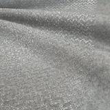 Pannolenci H 155 cm - GRIGIO MELANGE ZIG ZAG GLITTER ARGENTO