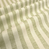 Torchon en Lin Mélangé H 58 cm - RAYURES BLANC LAIT