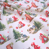 Tessuto Cotone H 140 cm - CAPPUCCETTO ROSSO