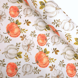 Panama Digital Fund Cotton - PIVOINES BLEUES - coupe minimum ou multiples de 25 x 280 cm