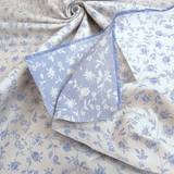 Tovagliato Fiandra di Cotone H 180 cm - FIORELLINI LAVANDA