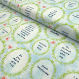 Cotone Americano H 110 cm - FRASI MOTIVAZIONALI