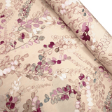 Fond numérique Panama en coton mélangé H 280 cm - PANIERS DE PÂQUES/PAPILLONS