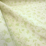 Tovagliato Fiandra di Cotone H 180 cm - FIORELLINI LIME