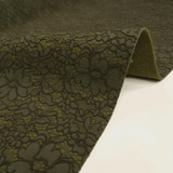 Feltro Lana con Pizzo H 135 cm - VERDE OLIVA