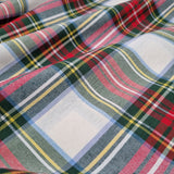 Tessuto Scozzese H 320 cm - QUADRO GRANDE BIANCO