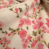 Misto Lino Fondo Grezzo H 320 cm - CILIEGIO IN FIORE