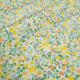 Piquet millerighe H 150 cm - MINI FIORELLINI/GIALLO