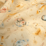 Tessuto Cotone Digital H 150 cm - PULCINI E UOVA DECORATE