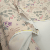 Tessuto Impermeabile H 145 cm - ANIMALETTI NEL BOSCO