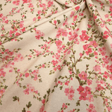 Misto Lino Fondo Grezzo H 320 cm - CILIEGIO IN FIORE