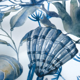 Tessuto no stiro H 150 cm - BARRIERA CORALLINA BLU