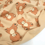 Felpa Garzata/French Terry H 150 cm - TEDDY BEAR BEIGE