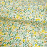 Piquet millerighe H 150 cm - MINI FIORELLINI/GIALLO