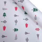 Tessuto no stiro H 150 cm - ALBERI DI NATALE