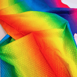 Cotone Americano H 110 cm - SQUAME ARCOBALENO