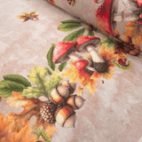 Tessuto per Tovaglie con abbassamento H 160 cm - AUTUNNO IN TAVOLA