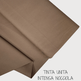 Kollektion „Streifen, Quadrat und Uni“, H 180 cm – HASELNUSS