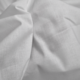 Tela di Cotone leggero H 160 cm - TINTA UNITA BIANCO