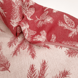 Tovagliato Fiandra di Cotone H 180 cm - PIGNE BORDEAUX