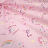 Tessuto Cotone H 140 cm - UNICORNI