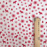 Cotone Americano H 110 cm - COORDINATO MAGIA DEL NORD