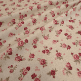 Tessuto Resinato/Antimacchia H 140 cm - ROSELLINE BORDEAUX