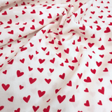 Cotone Americano H 110 cm - COORDINATO CUORICINI