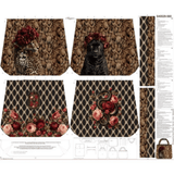 Pannello per Borsa Reversibile - ROAR & ROSES