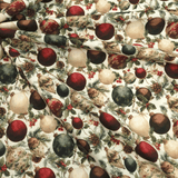 Cotone Natale H 145 cm - PALLINE DI NATALE E AGRIFOGLIO