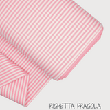 Collezione "Riga, quadretto e unito" H 180 cm - FRAGOLA