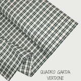 Collezione "Riga, quadretto e unito" H 180 cm - VERDONE