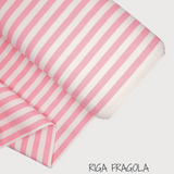 Collezione "Riga, quadretto e unito" H 180 cm - FRAGOLA