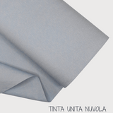 Collezione "Riga, quadretto e unito" H 180 cm - NUVOLA (carta da zucchero)