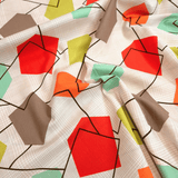 Cotone Americano H 110 cm - RETRO' GEOMETRICO