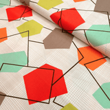 Cotone Americano H 110 cm - RETRO' GEOMETRICO