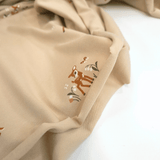 Jersey di Cotone H 150 cm - BABY CERBIATTI/BEIGE