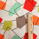 Cotone Americano H 110 cm - RETRO' GEOMETRICO