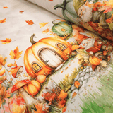 Tessuto per Tovaglie con abbassamento H 160 cm - VILLAGGIO DI ZUCCHE