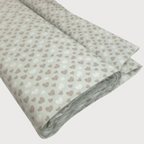 Cotone Percallino "Collezione Baby Flamingo" H 290 cm - VERDE