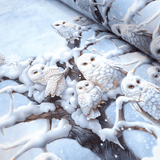 Tessuto per Tovaglie con abbassamento H 160 cm - GUFO DELLE NEVI