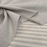 Coton moulu brut - GRIS - coupe minimum ou multiples de 25 x 280 cm