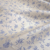 Tovagliato Fiandra di Cotone H 180 cm - FIORELLINI LAVANDA