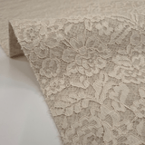 Feltro Lana con Pizzo H 135 cm - LANA MELANGE